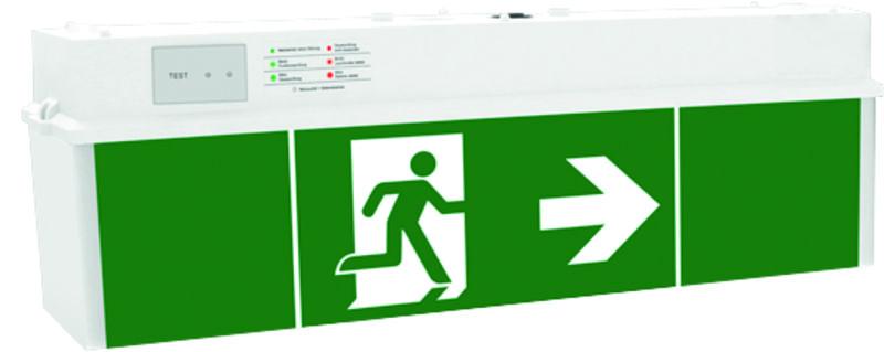 LED Notleuchte Grau - 3W Für Geschäfte & öffentliche Bereiche