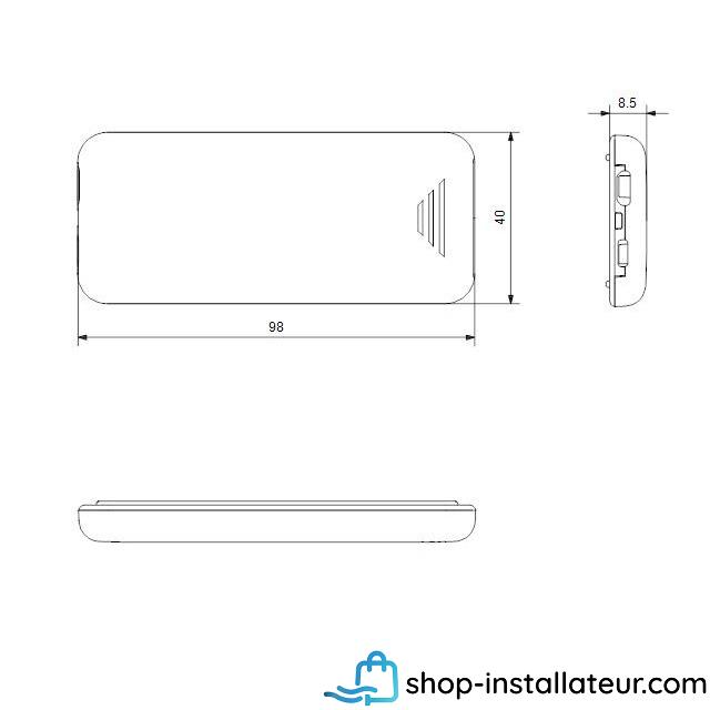 Устройство go тип mi301 bluetooth модуль для смартфонов на базе android или apple grundfos 98046408